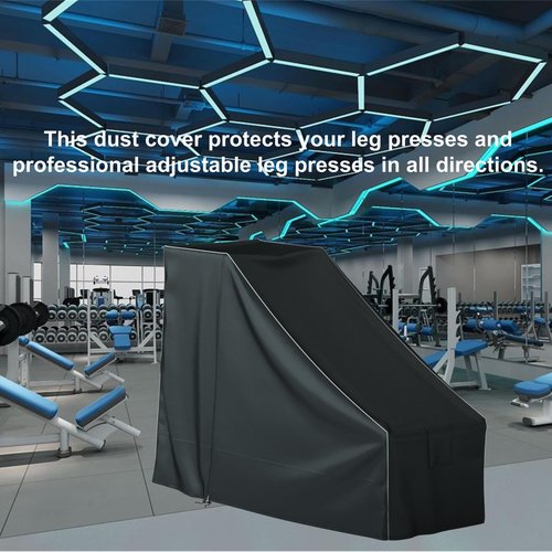 Leg press machine cover, Leg Press Hack Squat Machine cover, For Home Gym Professional Adjustable Leg Press, Leg Press Squat Machine (Cover only)