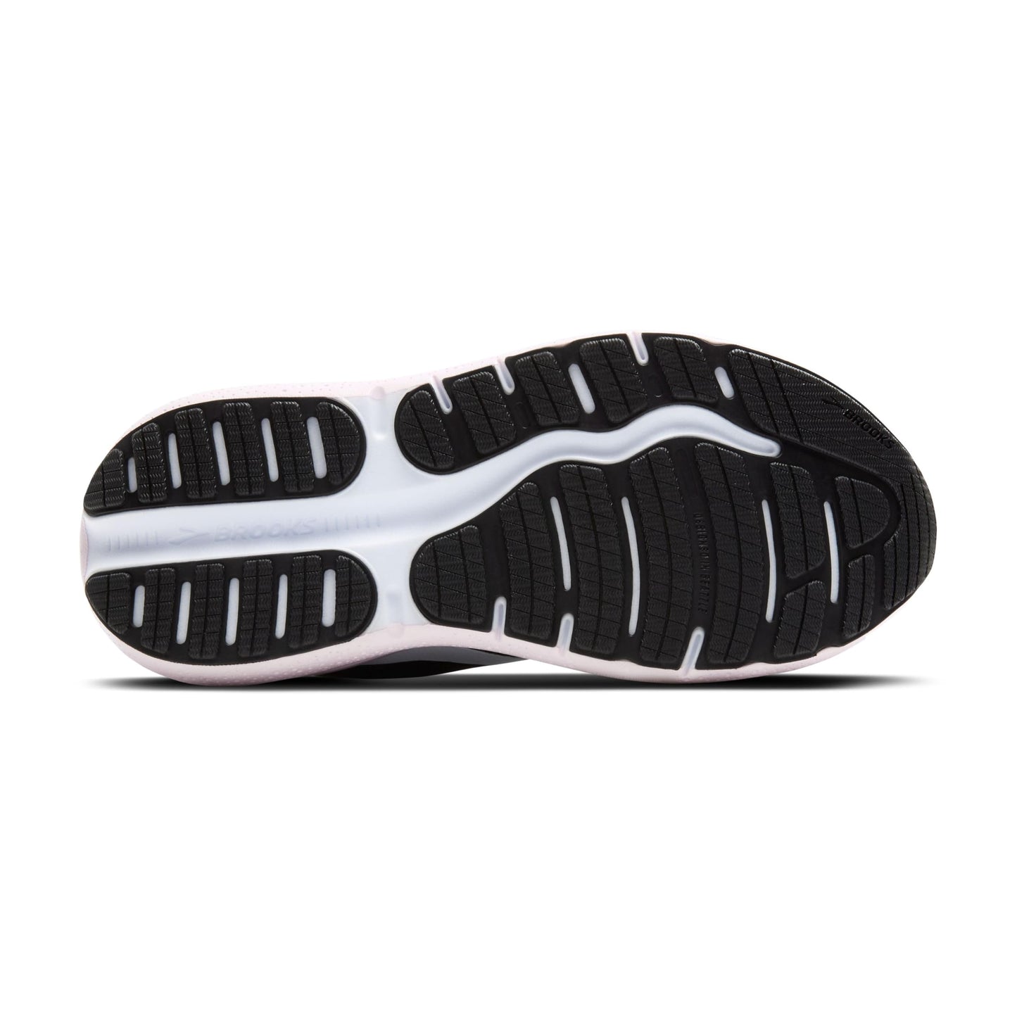 Brooks Women’s Ghost Max 2 Neutral Running & Walking Shoe - Black/White/Orchid Ice - 10 Medium