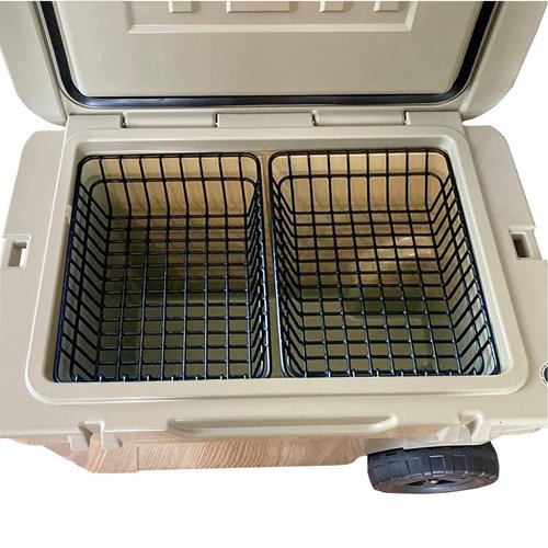 Cooler Basket for YETI Tundra Haul, YETI Roadie 48, Roadie 60 Compatible with Other lgloo Accessories Cooler Locks, Cooler Dividers, Ice etc,Cooler Basket Keeps Food Dry.