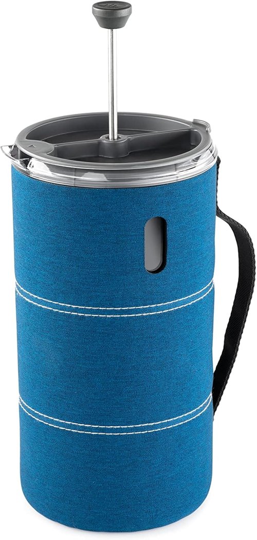 GSI Outdoors Personal 20 fl. oz. Javapress I Insulated French Press Travel Coffee Mug for Camp Coffee and Tea