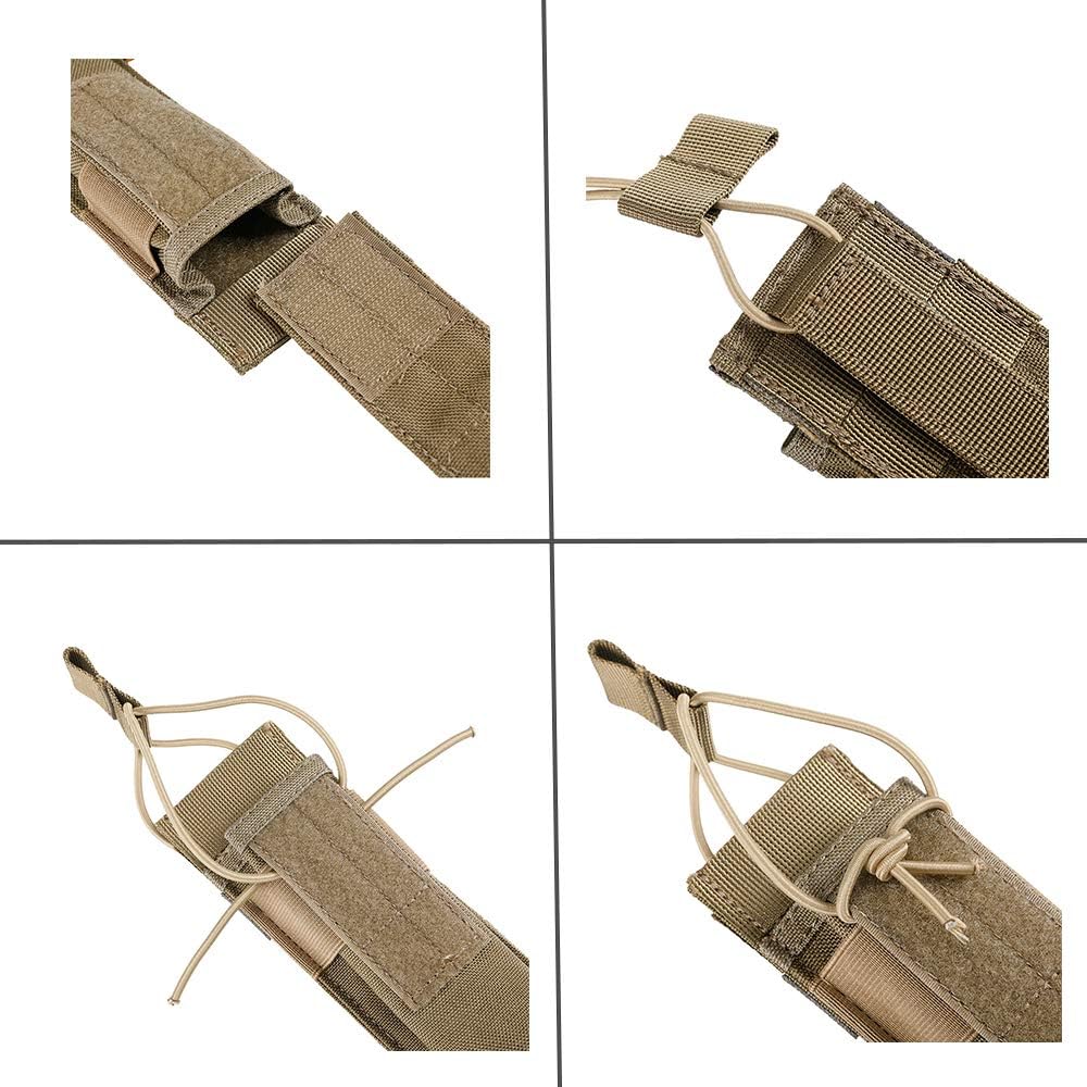 EXCELLENT ELITE SPANKER Open Top Single/Double/Triple Kriss Mag Pouch Tactical Molle MP7 Magazine Pouch