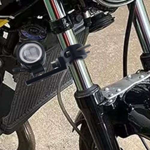 Ygmylandbb Motorcycle Turn Signal Bracket, Universal Motorcycle Fork Indicator Brackets, 36-54mm(1.41-2.12inch) 1 Pair