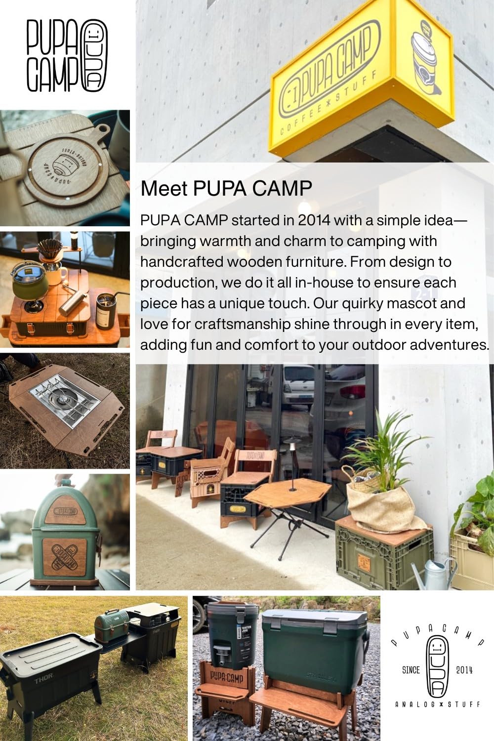 Generic PUPACAMP Quilted inner pouch Compatible with Stanley Lunch Box 10qt(9.5L), Gray