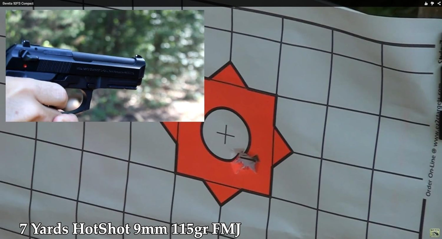 EZ2C Targets Four Bullseye Plus Sight in w/Grid