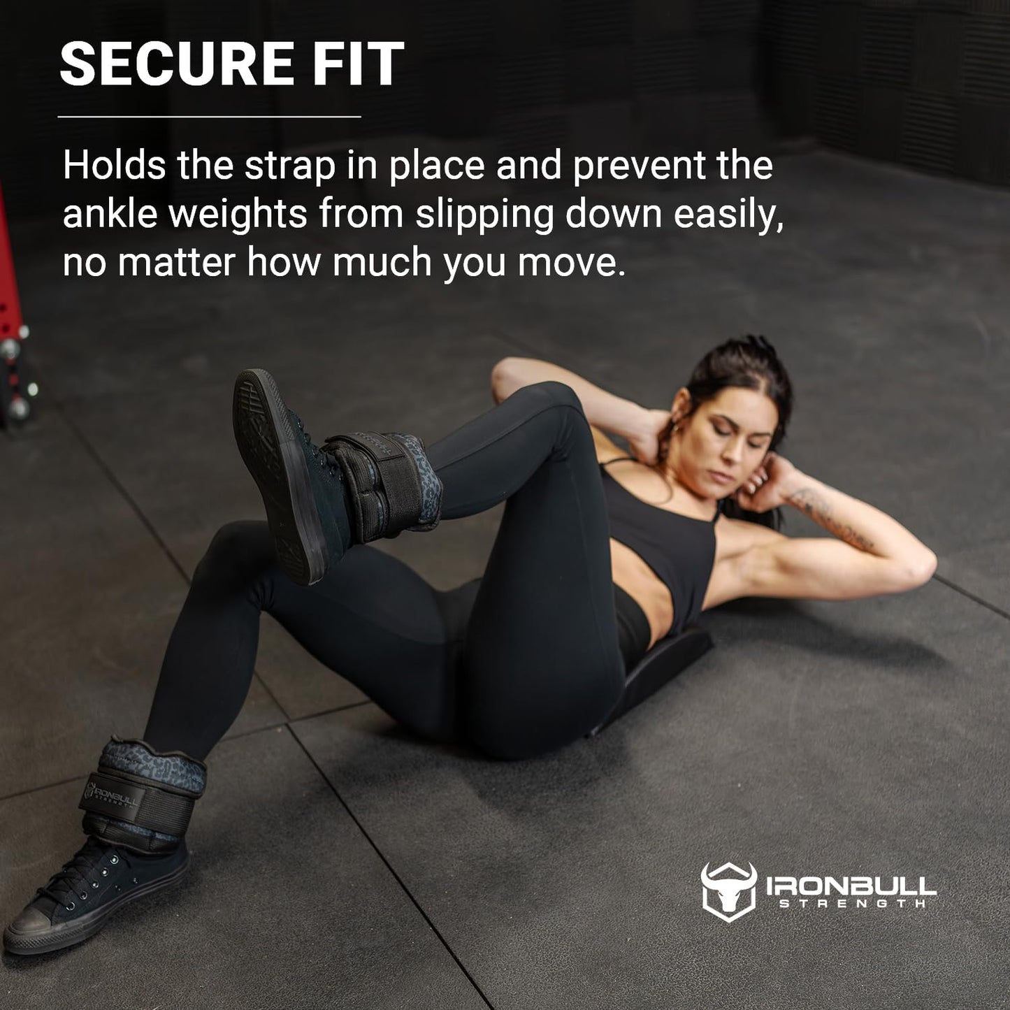 Adjustable Ankle Weights (Pair) - Weighted Ankle Weight for Walking, Gym and Exercise - 2, 4, 6, 8, 10 LB Leg Weight with Straps for Women and Men (Black)