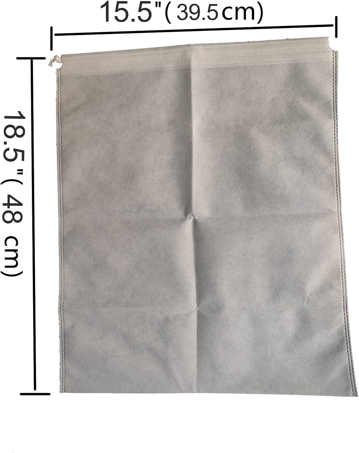 Microscope Dust Cover 15.5" x 18.5" (39.5cm x 48cm), White Fabric