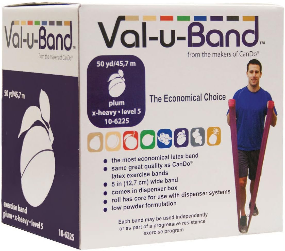 Val-U-Band 10-6225 Exercise Band, Plum