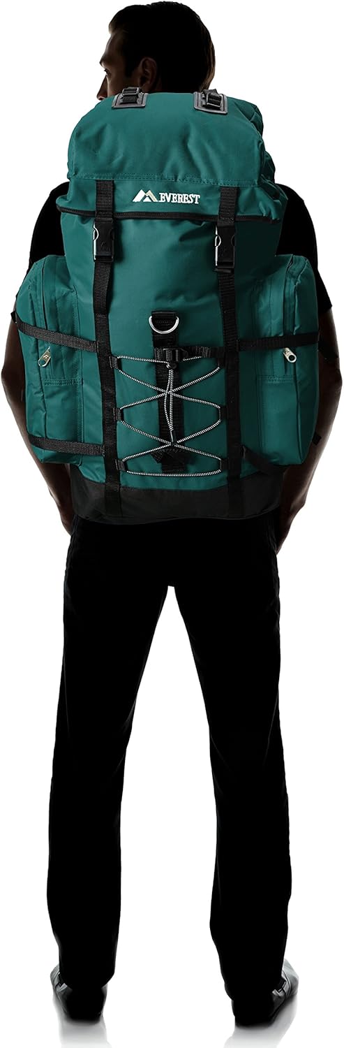 Everest Hiking Pack, Dark Green, One Size