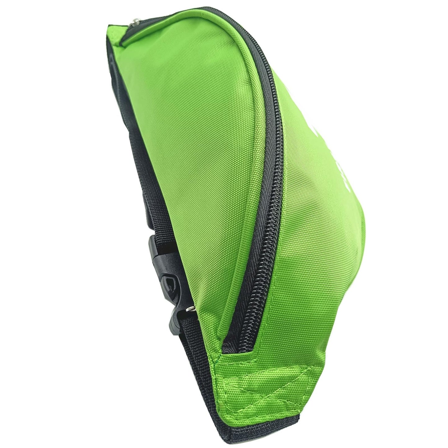First Aid Fanny Pack First Aid Bag Red Travel Rescue Empty Pouch First Responder Storage Compact Survival Medicine Bags Pocket Container for Car Home Outdoors (Green)
