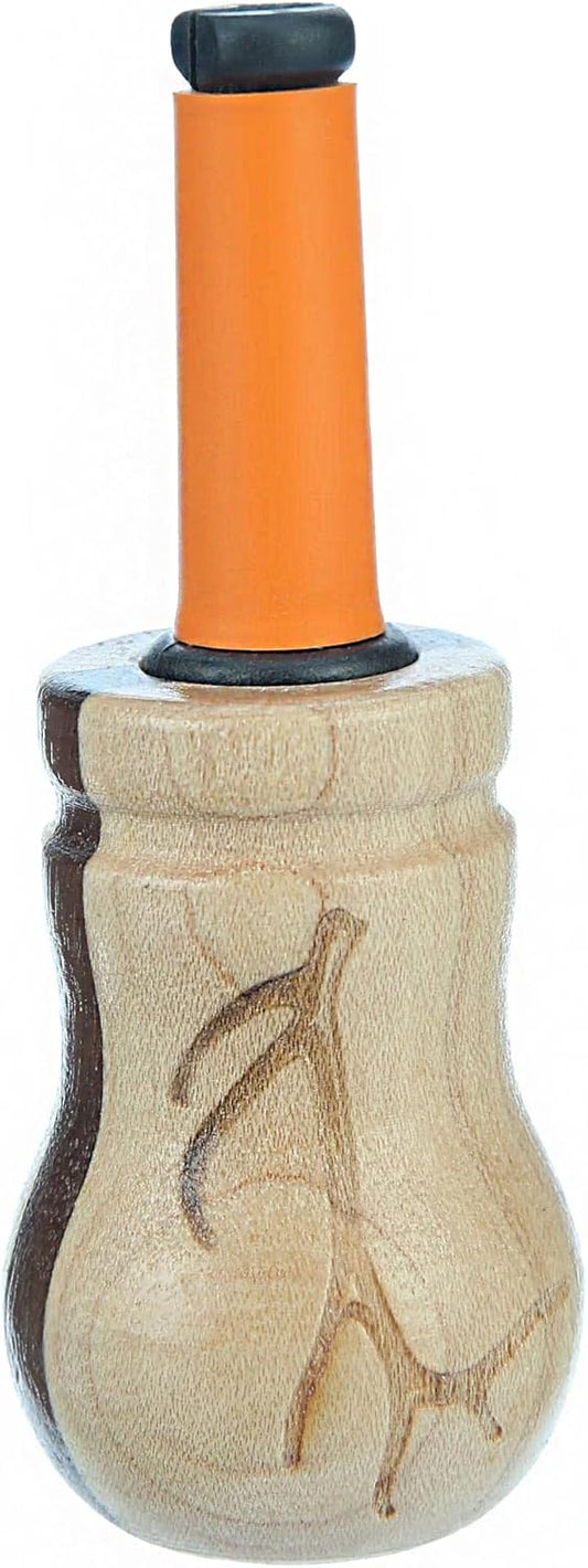 Hunters Specialties Li'l Heifer Cow Call - Easy-to-Use Pinch-Reed Realistic Cow Moos & Bleats Sounds Elk Call (Lanyard Included)