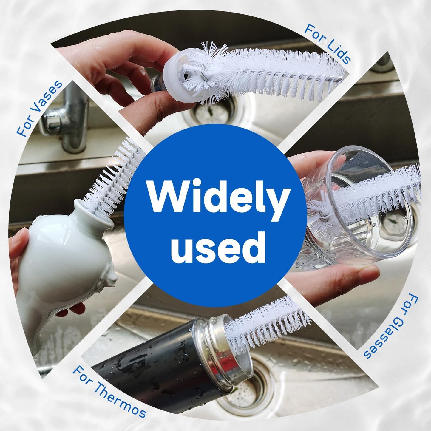 J.CARP Cleaning Kit, Made of Stainless Steel 304, Tough and Enduring