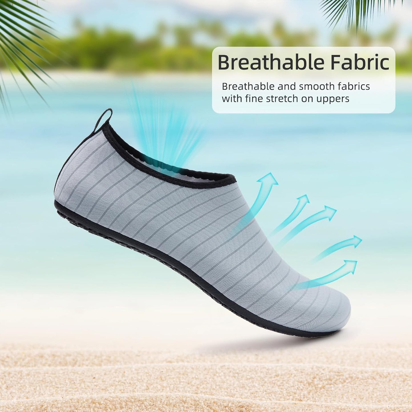 Quick-Dry Tanamo Water Shoes | Aqua Socks for Men & Women | Beach & Pool