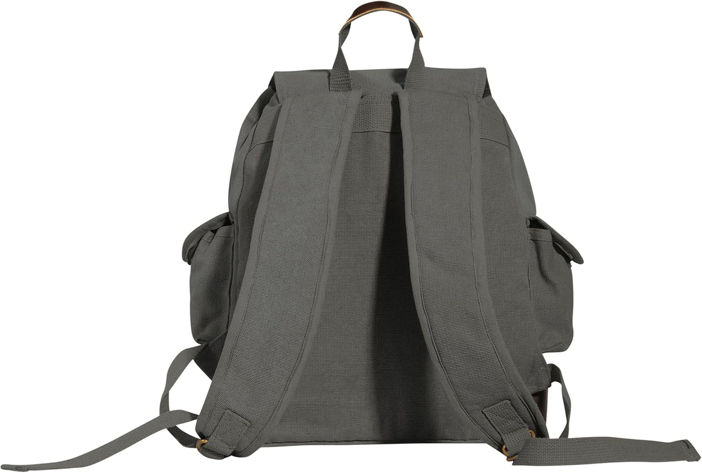 Rothco Vintage Expedition Rucksack - Classic Canvas Backpack for Everyday Adventures