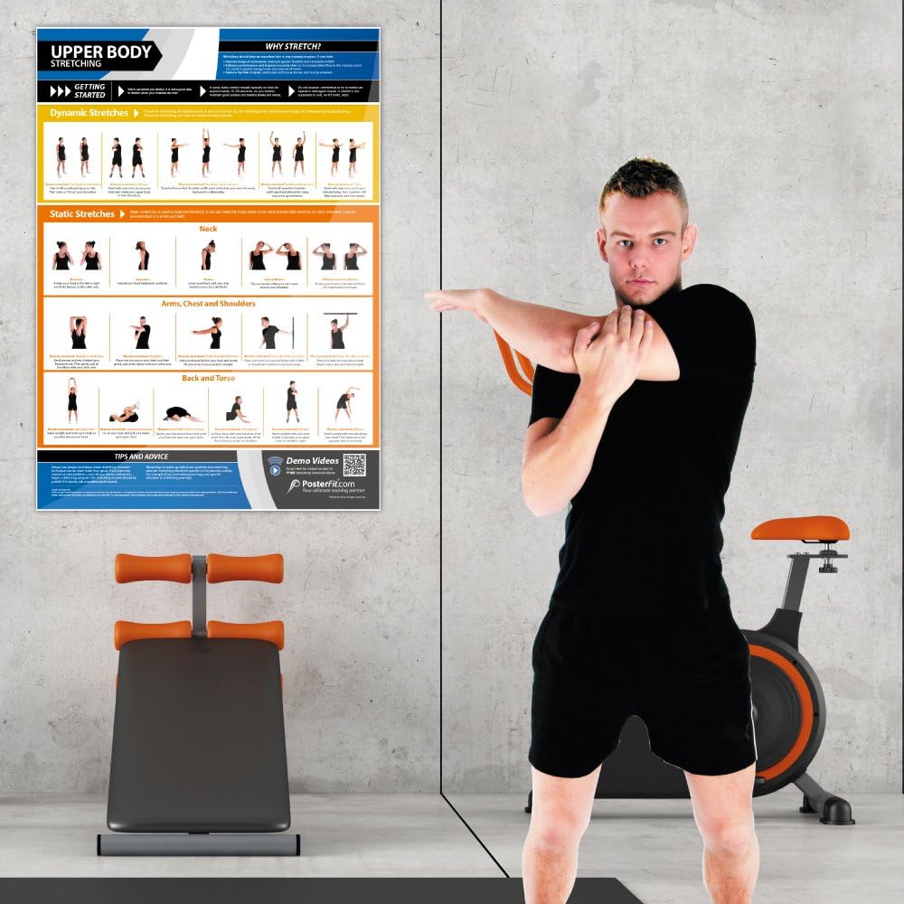 Posterfit Training Zones & Thresholds Poster - EXTRA LARGE - 33 x 23.5 - Laminated - Home & Gym Poster - Includes Online Video Training Support - Exercise Charts