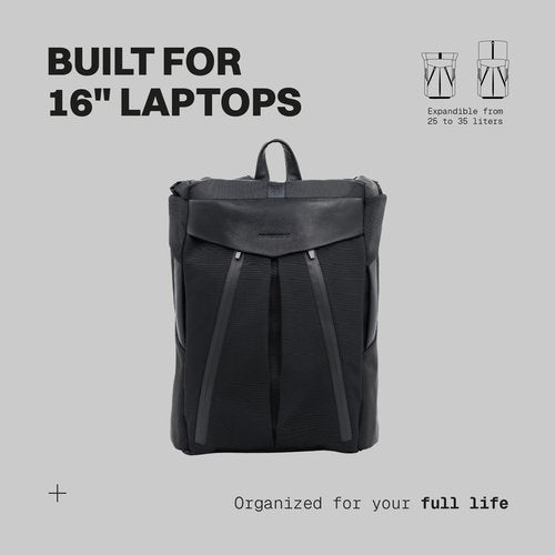 The Frenchie Co. - Anti-Theft Speed Backpack - Slim Minimalist Design - Hidden Zippers and Cut-Resistant Ballistic Nylon Construction - Secure Travel and Everyday Carry