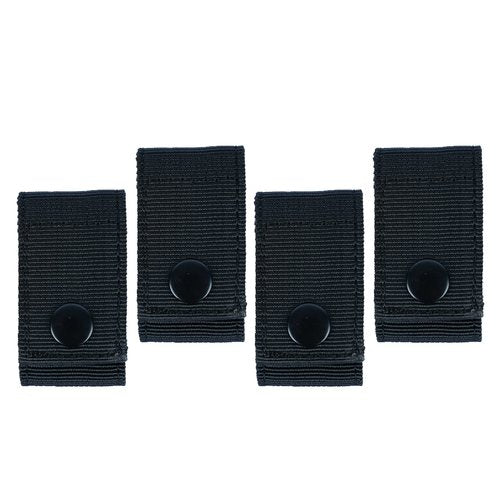 MELOTOUGH 1 PCS Tactical Harness Tactical Suspenders 1.5 inch Police Suspenders for Duty Belt Suspenders + 4 PCS Duty Belt Keeper Duty Gear snap Belt Loop