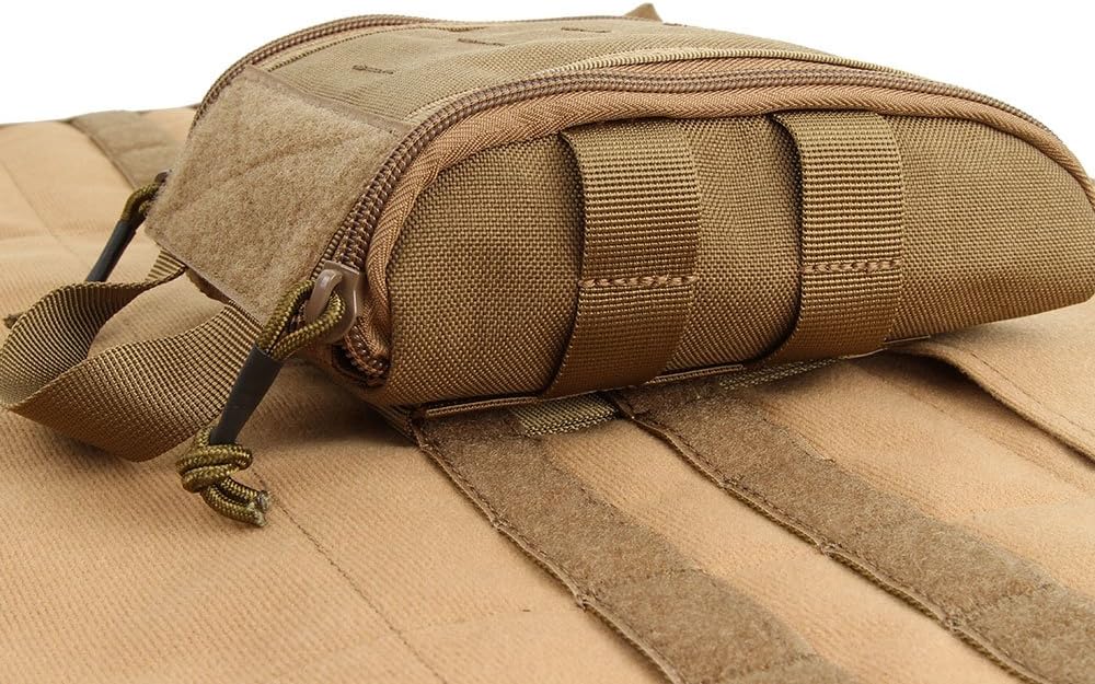 EXCELLENT ELITE SPANKER Tactical Patchs Display Board Foldable Military Patch Holder Panel (Black, S)