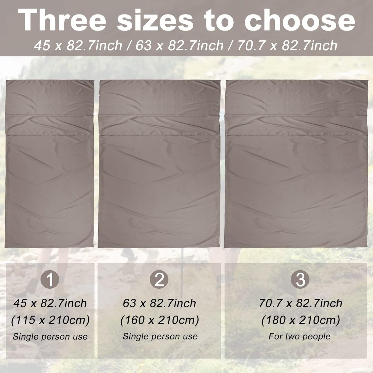 Sleeping Bag Liner Travel Sheets for Hotel Camping Sheets Travel Bed Sheets for Hotel Lightweight Single &Double Compact Sleeping Bag Sack Breathable Travel Sleeping Bag for Hotels Adult Compact Sacks
