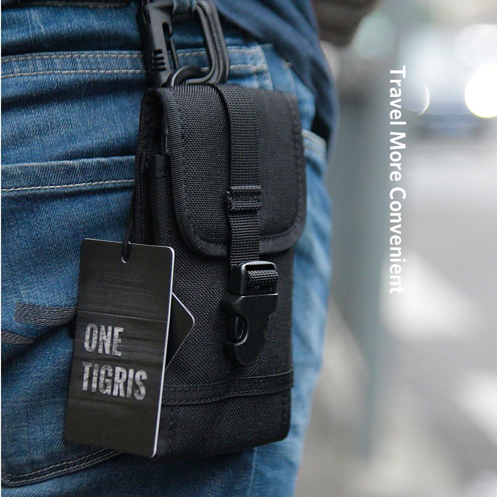 OneTigris MOLLE Phone Pouch for 4.7" 5.5" Phone with Slim Case