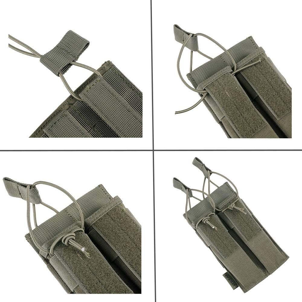 EXCELLENT ELITE SPANKER Open Top Single/Double/Triple Kriss Mag Pouch Tactical Molle MP7 Magazine Pouch