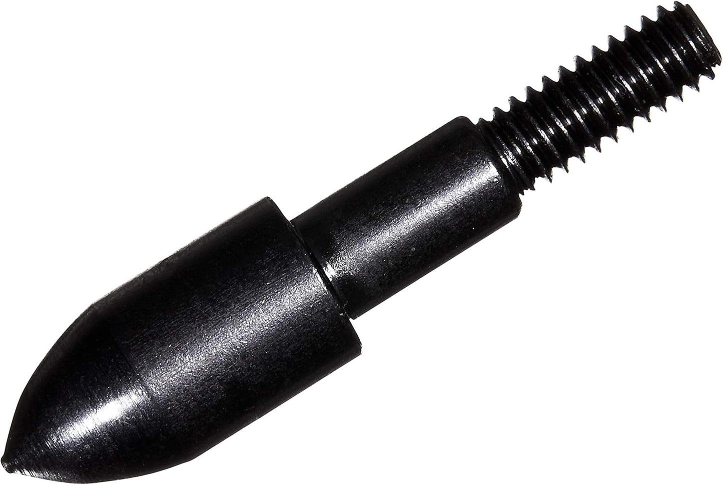 Allen Company Archery Bullet Points - Soft Arrow Tips for Target Practice - Screw-On Design - Reduces Wear and Tear on Targets - Multiple Sizes/Grain - 12-Pack - Black