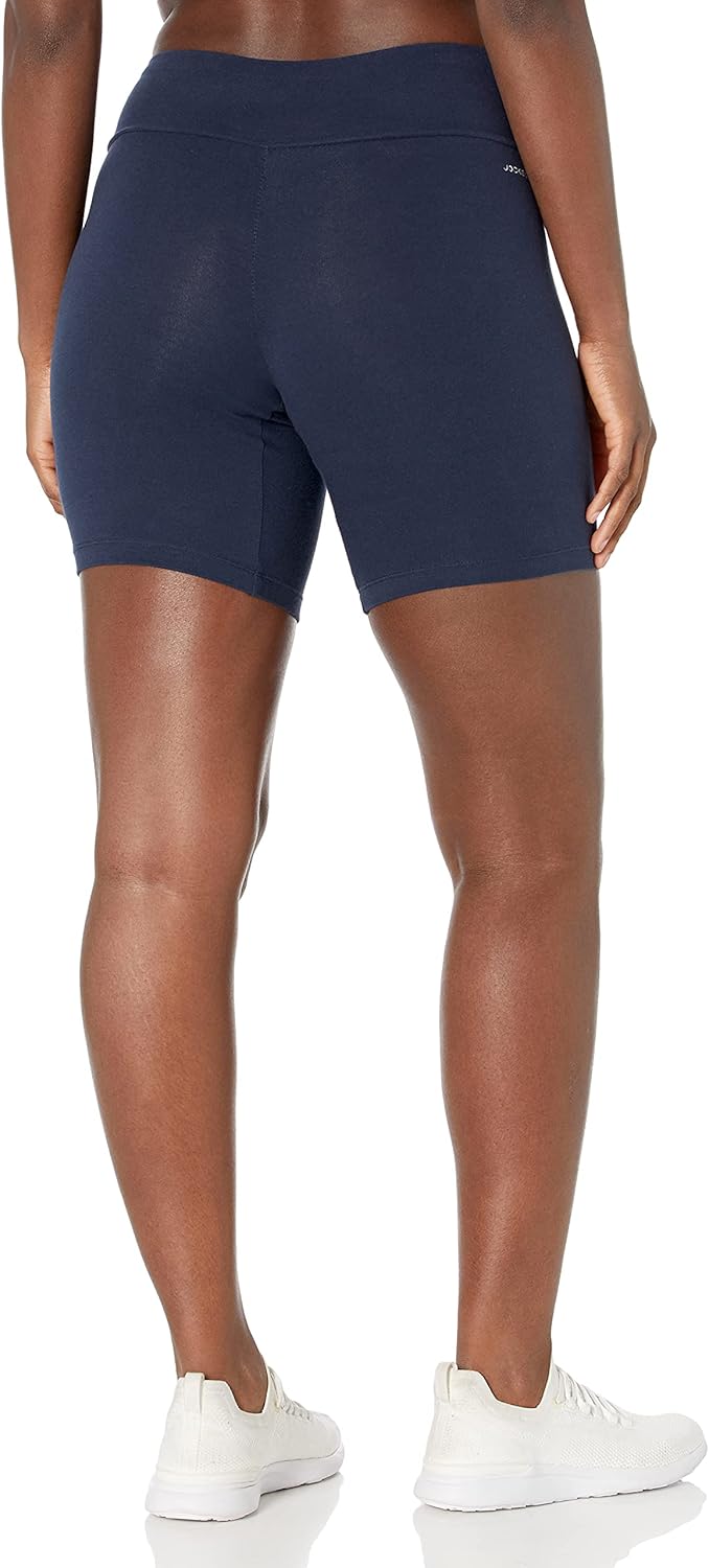 Jockey Women's 7" Cotton Stretch Bike Shorts - Comfortable & Stylish Activewear