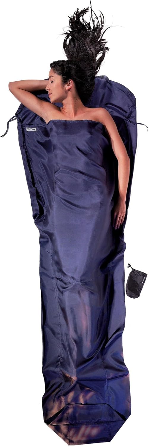COCOON - Premium - Silk Ripstop MummyLiner - - Tuareg - Regular