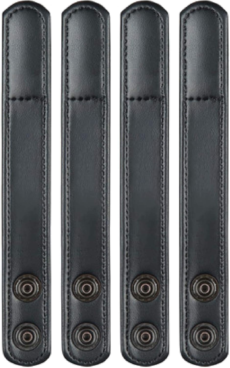 BIANCHI 7906 AccuMold Elite Belt Keeper, 1 Inch (25MM) Width, Pack of 4, Fits 2.25 Inch Belt