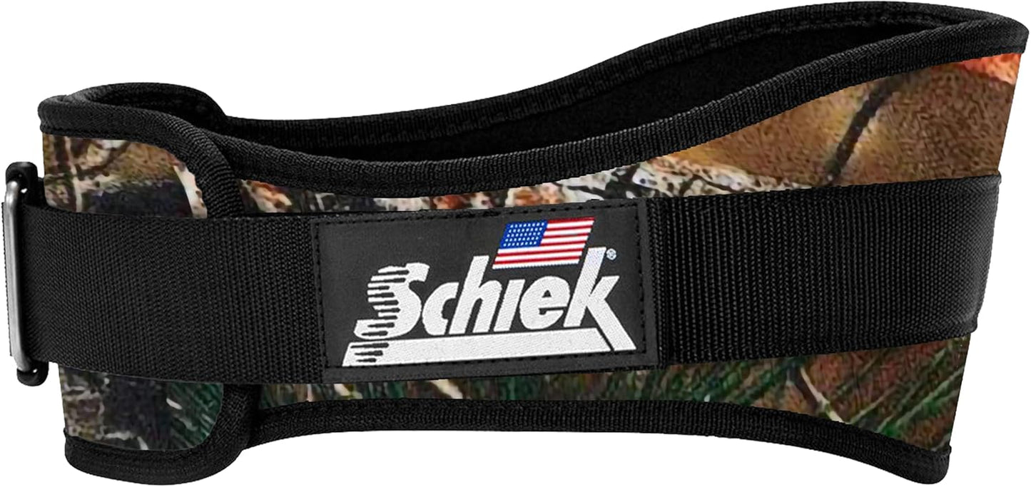 Schiek Sports 2006 Nylon 6 Inches Weight Lifting Belt - Support Belt for Power Lifting