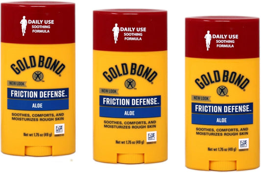 Gold Bond Chafing Defense Anti-Friction Formula, Unscented 1.75 oz (49.6 g)(Pack of 3)