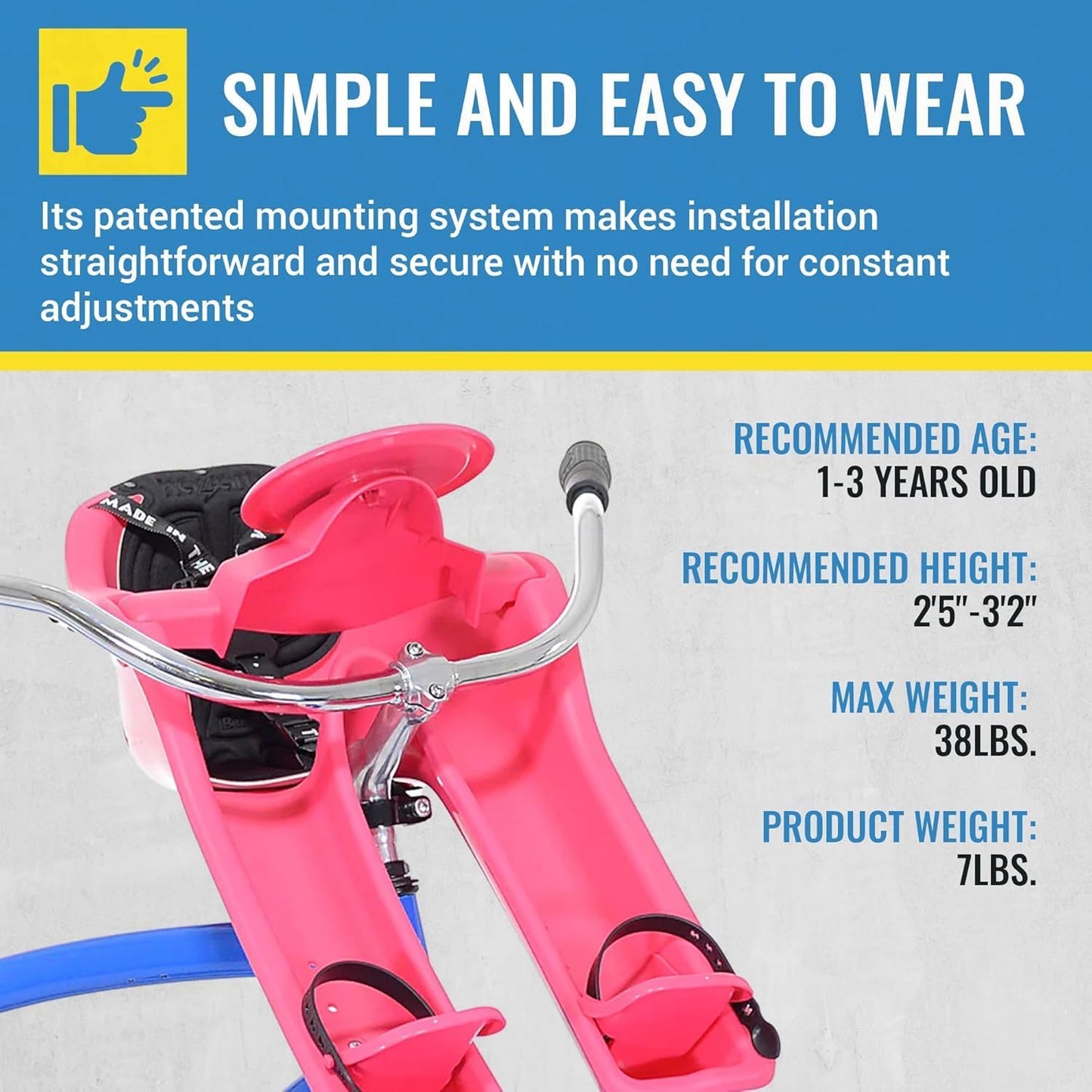 iBert Child Bicycle Safe-T-Seat