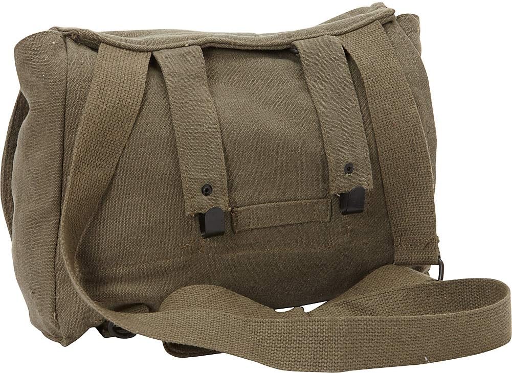 Fox Outdoor Products Retro Hungarian Shoulder Bag, Peace Khaki, 43-098