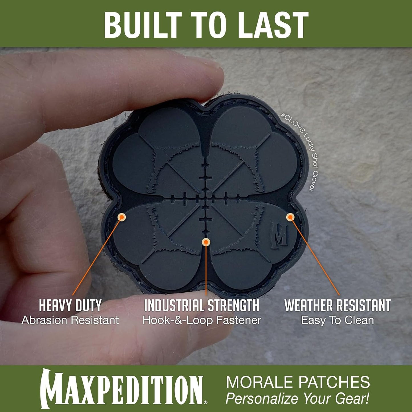 MAXPEDITION Gear Lucky Shot Clover Patch