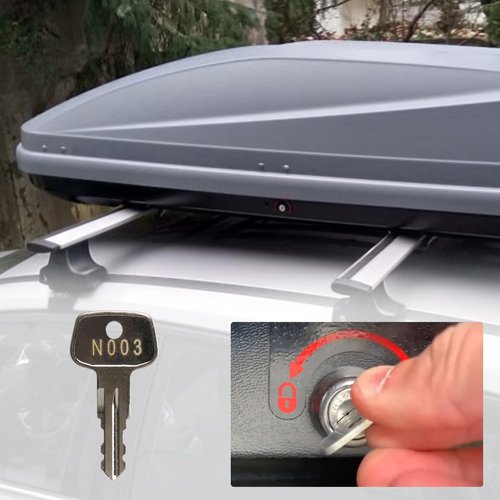N003 Thule Series Frame Keys,Thule Key Replacement for Thule Ski,Roof,Cargo Box,Carrier Racks and Crossbar [Code N003]