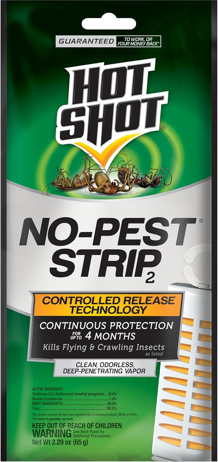 Hot Shot No-Pest Strip, Pack of 1