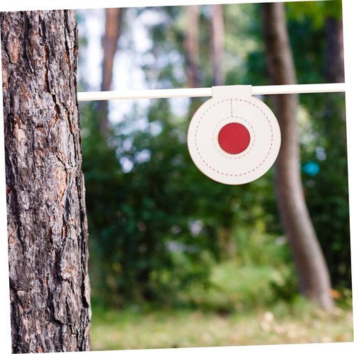 SUPVOX Three-Layer Thickened Targets for Outdoor Practice - 8Pcs Microfiber Shooting Accessories for Arrows and