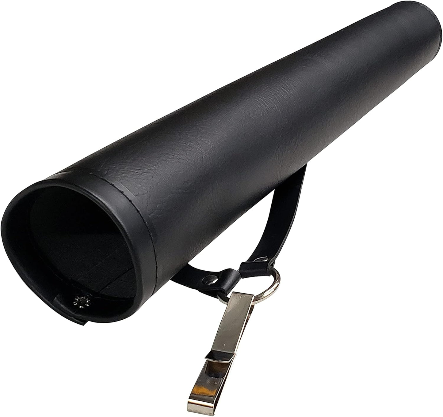 Southland Archery Supply SAS Leather Tube 17" Hip Quiver Arrow Holder with Belt Clip
