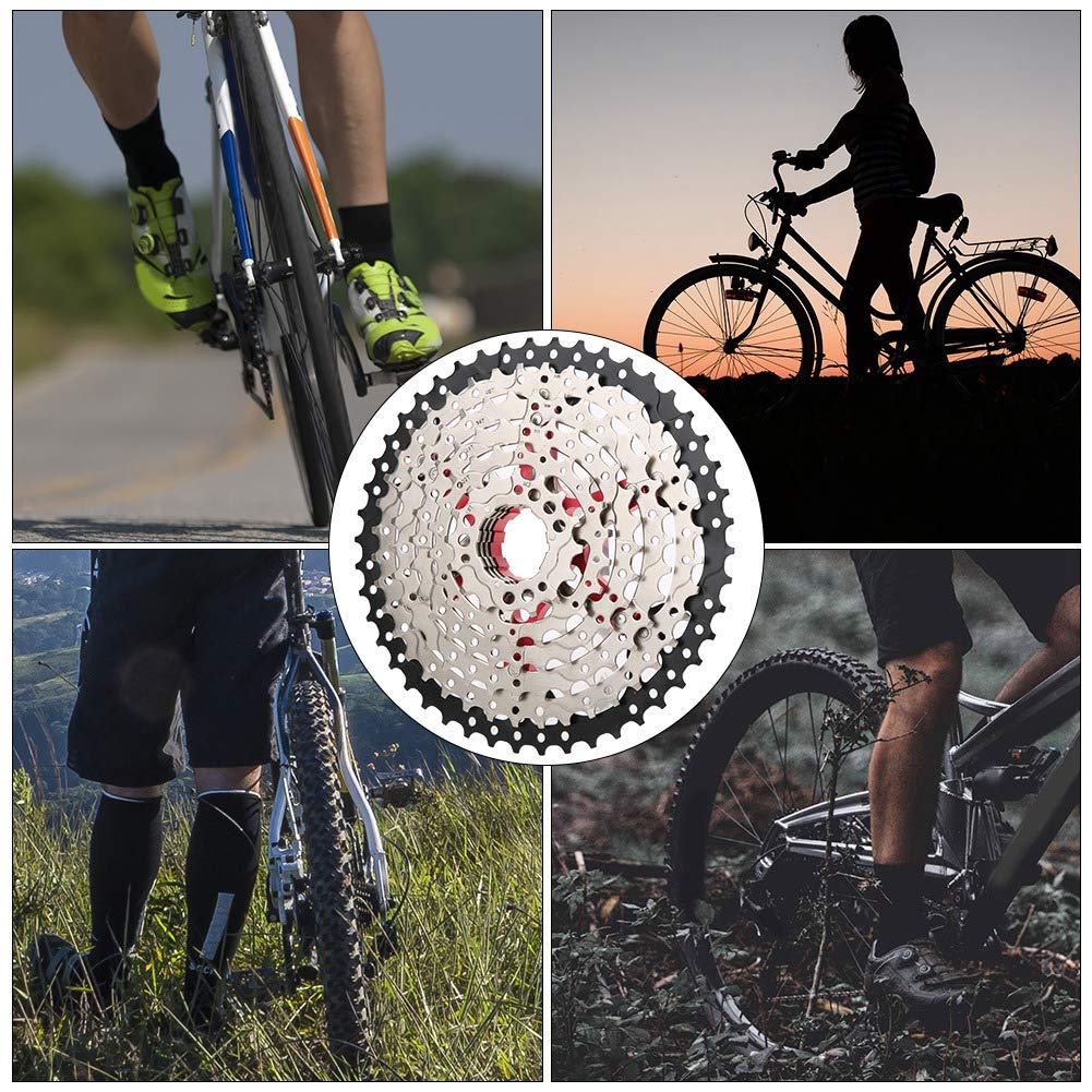 8 Speed 46t Large Gear Mountain Bike Hollow Cassette Freewheel Accessory