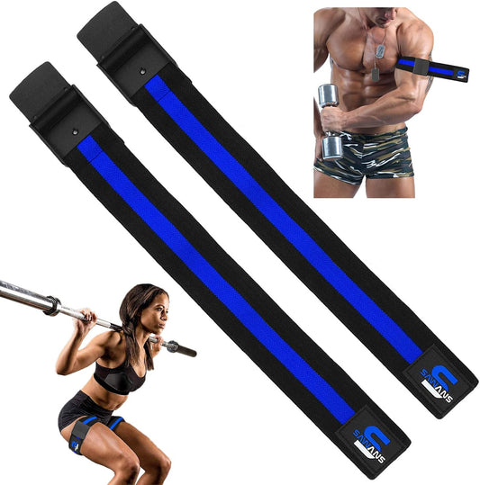 Exercise Obstruction Bands Blood Flow Resistance Bands Fitness Specially Muscle Growth Designed Pairs