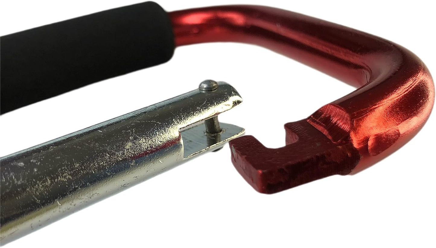 HTS 7-3/4" Jumbo Aluminum Carabiner
