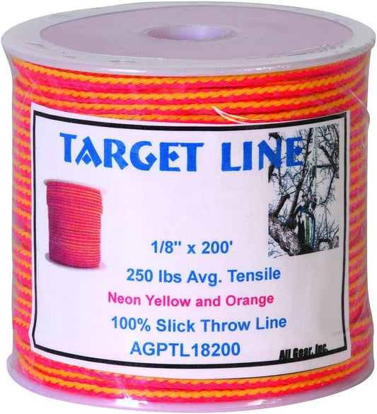 Weaver Arborist Target Throw Line Orange/Yellow, 3.175mm