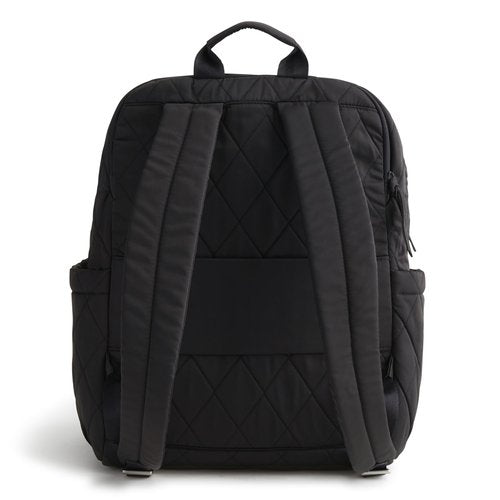Vera Bradley Women's Performance Twill Large Bancroft Backpack, Moonless Night, One Size