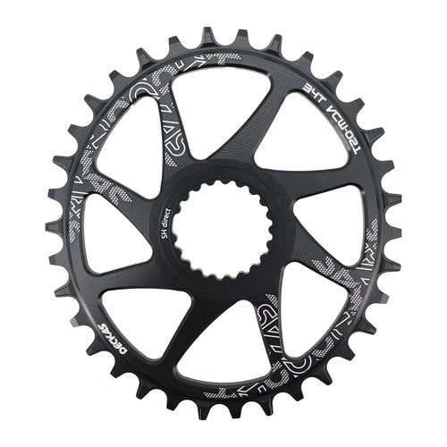 DJC Direct Mount Chainring Round Oval for Shimano M6100 M7100 M8100 M8130 M9100 M9120 MT900 XTR SLX (Oval, 28T)