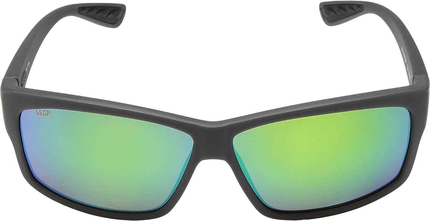 Costa Del Mar Men's Cut Rectangular Sunglasses