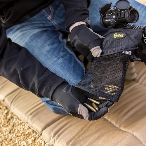 Caldwell Brass Catcher with Heat Resistant Mesh for Convenient Firearm Mountable Brass Collection