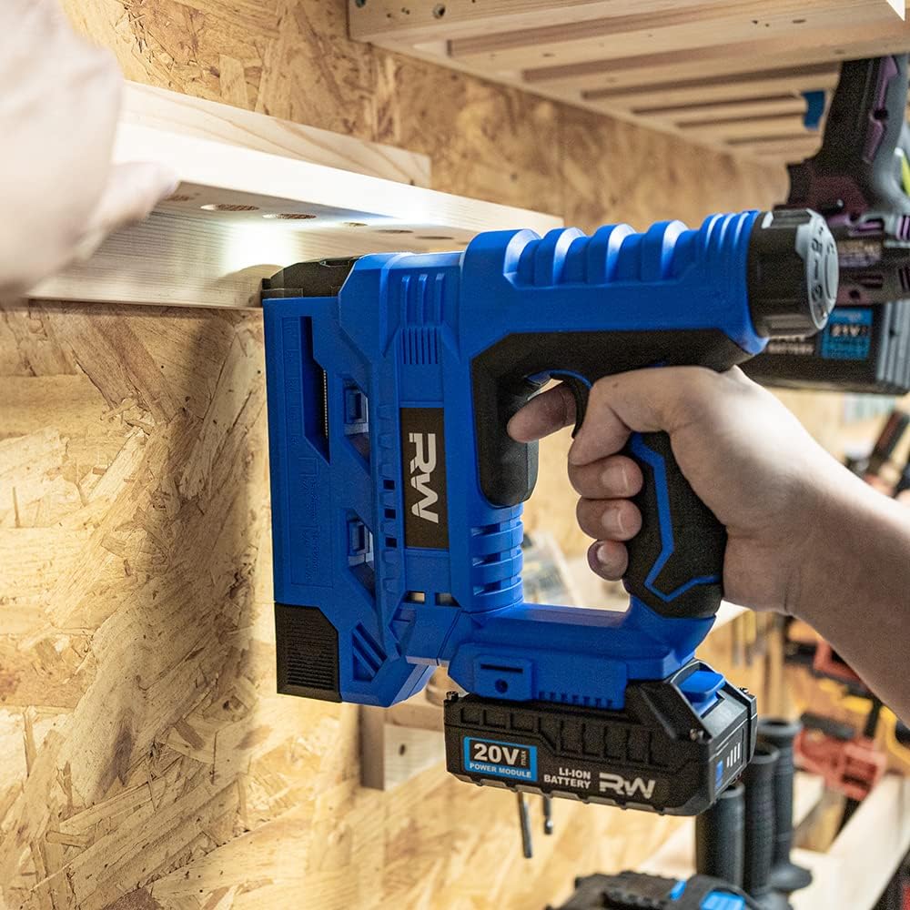 RealWork 4V Cordless 3/8" Crown Staple Gun
