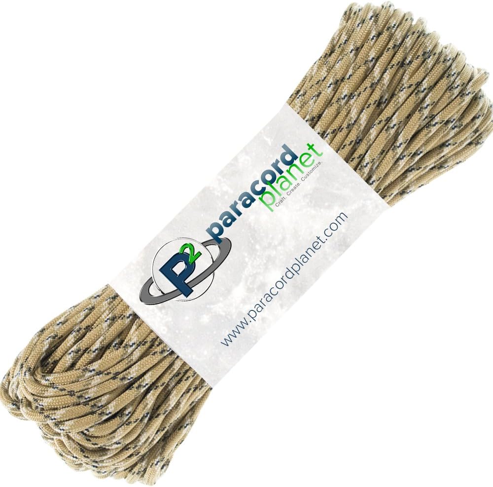 Paracord Planet 850 US Government Certified Paracord 10', 25', 50', 100', 250', 1000' Lengths