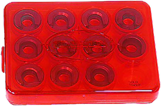 Lee Precision 90196 Red Auto Prime Shellholder Storage Box
