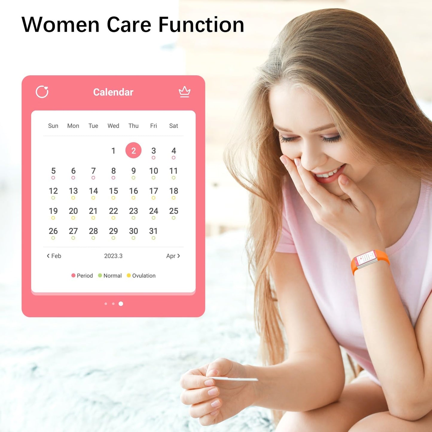 Fitness Tracker with 24/7 Heart Rate and Blood Pressure Monitor, Blood Oxygen, Sleep Tracker, Step Tracker, Calorie Counter, IP68 Waterproof Fitness Watch, Smart Watch for iphone Android Compatible