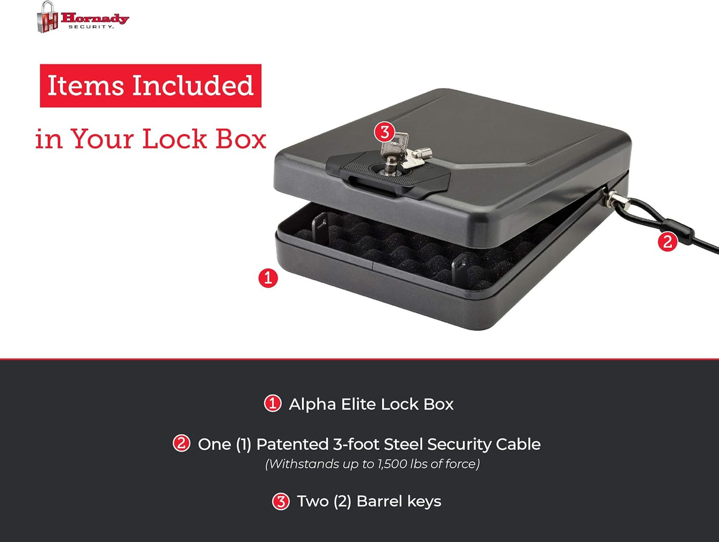 Hornady Lockbox for Guns and Valuables